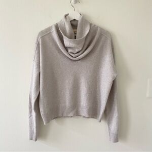 Inhabit Women’s Cowl Neck 100% Cashmere Sweater